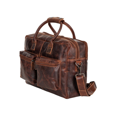 Leather Laptop Bag Dean Sandal - Greenwood Leather