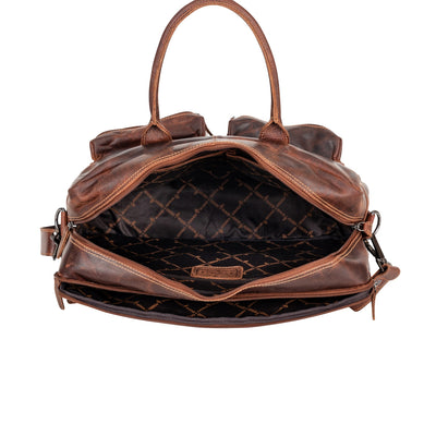 Leather Laptop Bag Dean Sandal - Greenwood Leather
