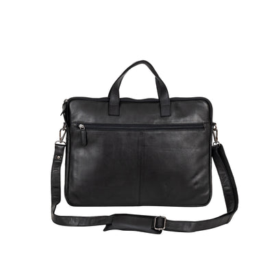 Leather Laptop Sleeve - MacBook Pro/Air 13 / 15 / 16 inch sleeve with Strap - Montreal
