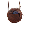 Circle Luxe – Sandel Leather Crossbody Bag