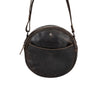 Circle Luxe – Brown Leather Crossbody Bag