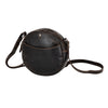 Circle Luxe – Brown Leather Crossbody Bag