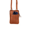 Greenwood Oslo Compact Crossbody – Cognac