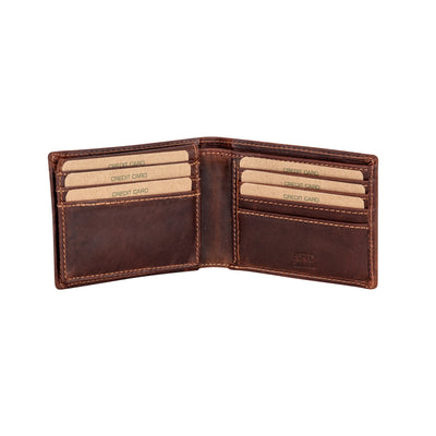 Samson RFID Leather Wallet – Sandel - Greenwood Leather