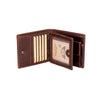 Mason RFID Leather Wallet with Coin Pocket – Sandel - Greenwood Leather