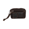 Leather Men's Wrist Bag - Brown - Leather Greenwood Bag | The Greenwood Leather Online Shop Australia