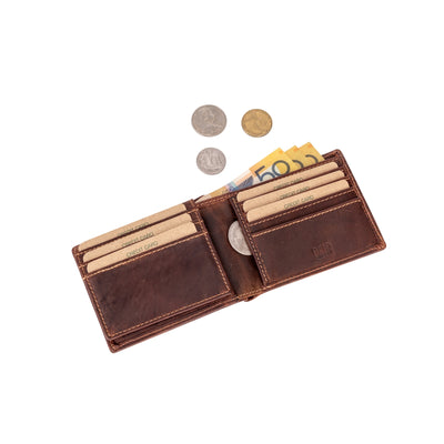 Samson RFID Leather Wallet – Sandel - Greenwood Leather