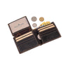 Mason RFID Leather Wallet with Coin Pocket – Brown - Greenwood Leather