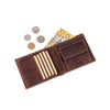 Mason RFID Leather Wallet with Coin Pocket – Sandel - Greenwood Leather