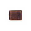 Hunter RFID Leather Wallet with Button Closure – Sandel - Greenwood Leather