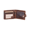 Hunter RFID Leather Wallet with Button Closure – Sandel - Greenwood Leather
