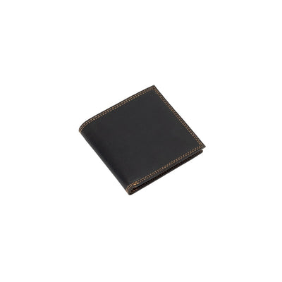 Greenwood Leather “Auckland” Men’s Bifold RFID Wallet – Genuine Leather Slim Wallet with Gift Box