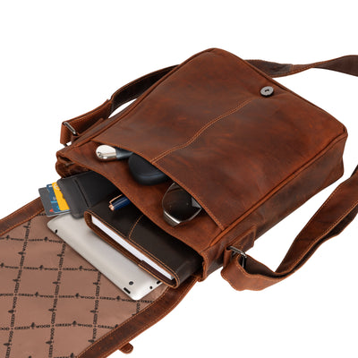 Leather Shoulder Bag Lorne Sandel - Leather Greenwood Bag | The Greenwood Leather Online Shop Australia