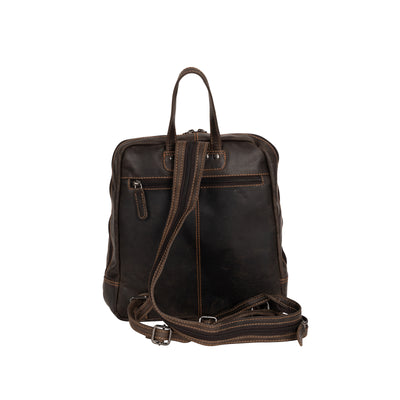 Leather Backpack Brown - Anna - Leather Greenwood Bag | The Greenwood Leather Online Shop Australia