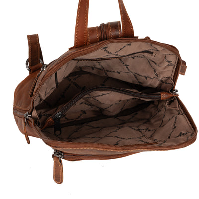 Womens Leather Backpack Sunbury - Sandal - Leather Greenwood Bag | The Greenwood Leather Online Shop Australia
