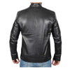 BLACK MOTO LEATHER JACKET - Leather Greenwood Bag | The Greenwood Leather Online Shop Australia