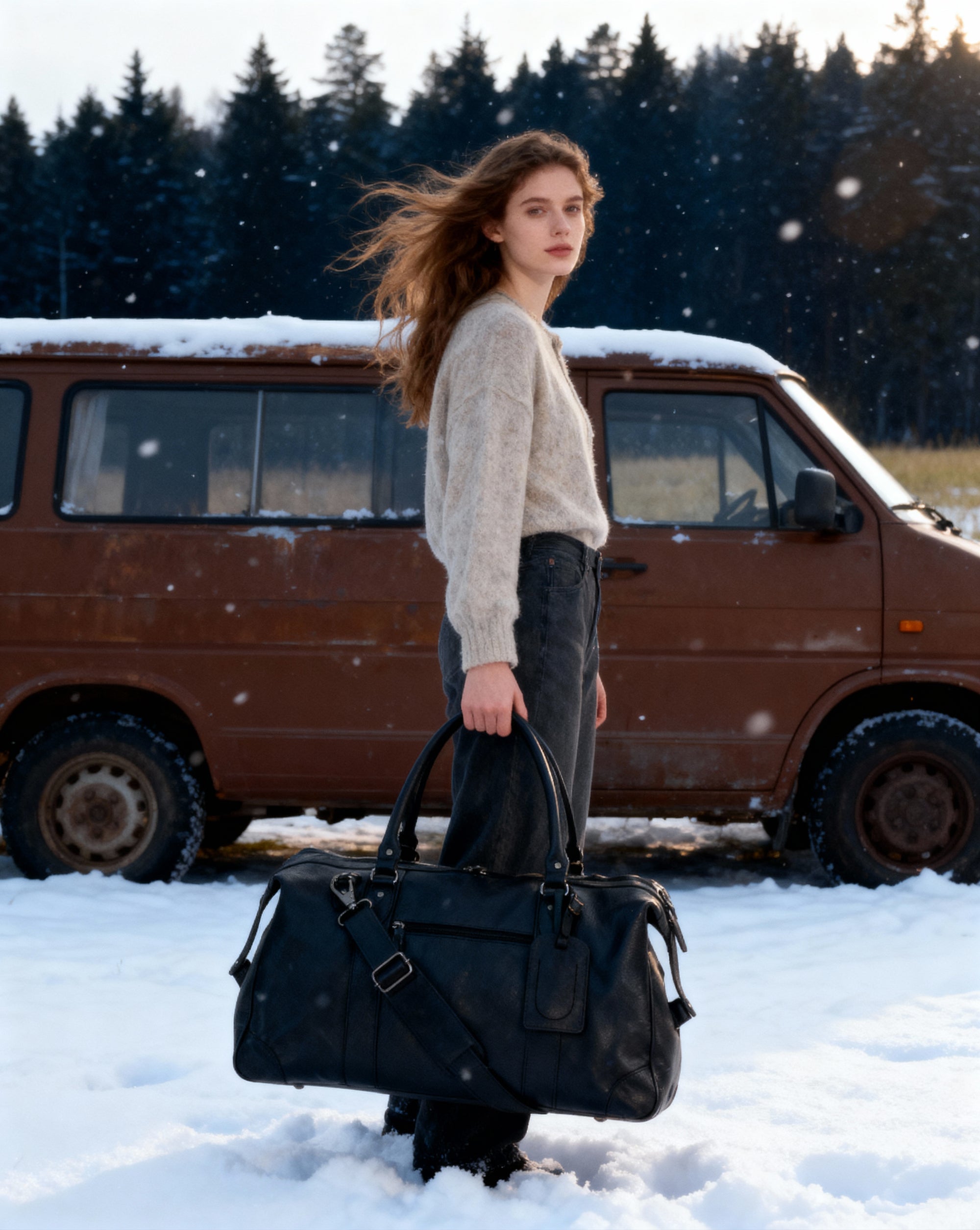 The Outrider Weekender - Black