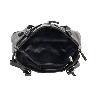Arden Leather Tote – Black Work & Travel Bag - Greenwood Leather
