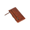 Leather Women Wallet Katie Cognac - Greenwood Leather