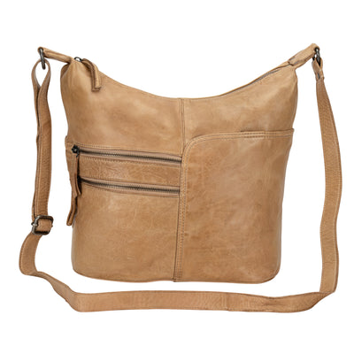 Greenwood Leather Shoulder bag Bianca - Beige