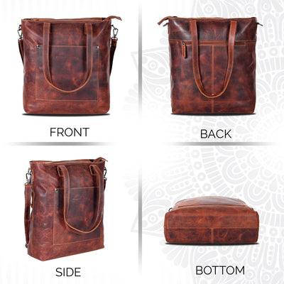 Classic Leather Tote Bag Bunbury Sandal - Greenwood Leather