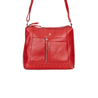 Elegant Leather Crossbody Bag – Stylish & Functional - Greenwood Leather