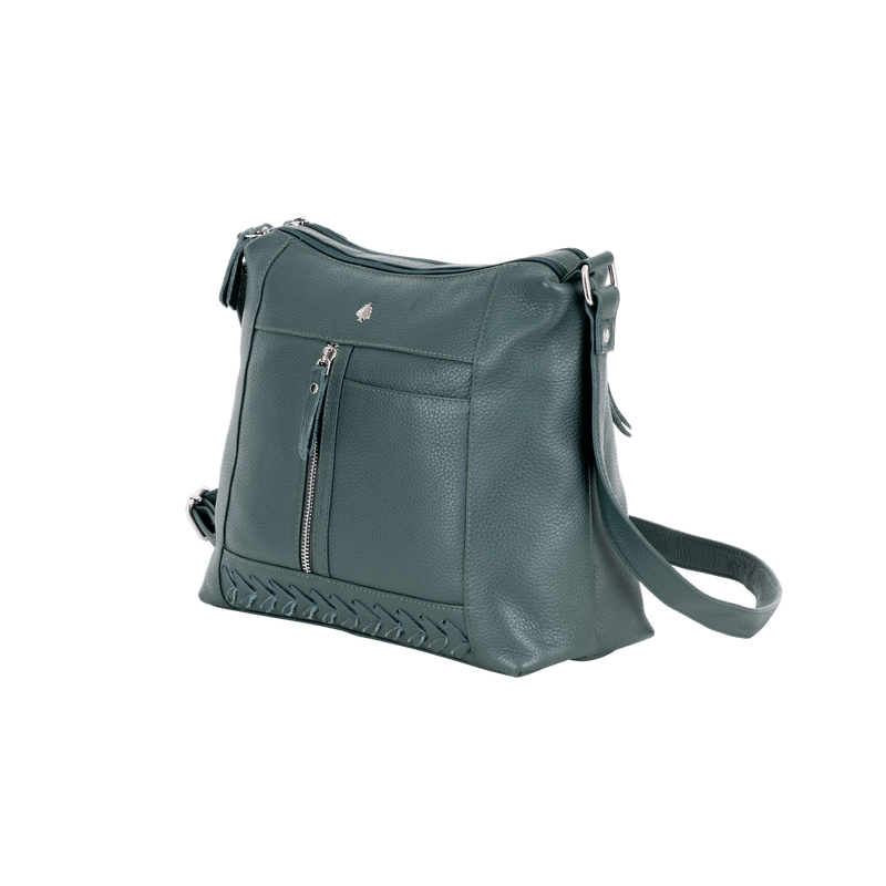 Elegant Leather Crossbody Bag – Stylish & Functional - Greenwood Leather