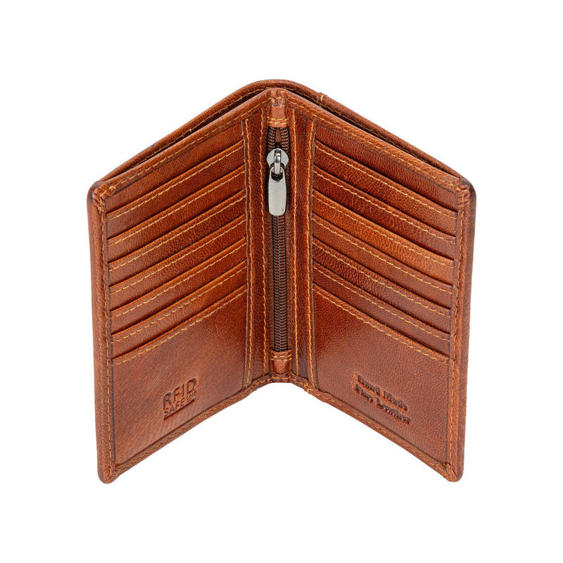 Freya Leather Card Holder Wallet - RFID - Greenwood Leather