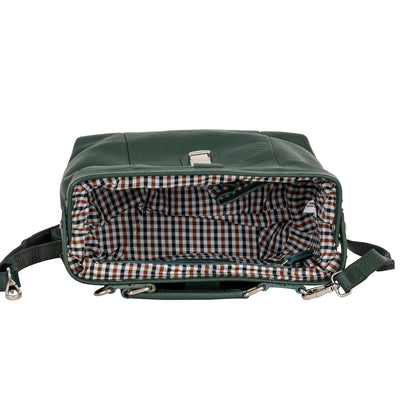 Greenwood Leather Doctor Bag – Classic Green - Greenwood Leather