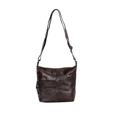 Greenwood Leather Shoulder bag Bianca - Brown - Greenwood Leather