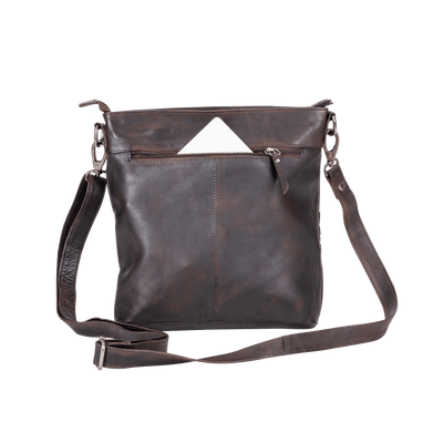 Greenwood Leather Shoulder Bag Liane - Brown - Greenwood Leather