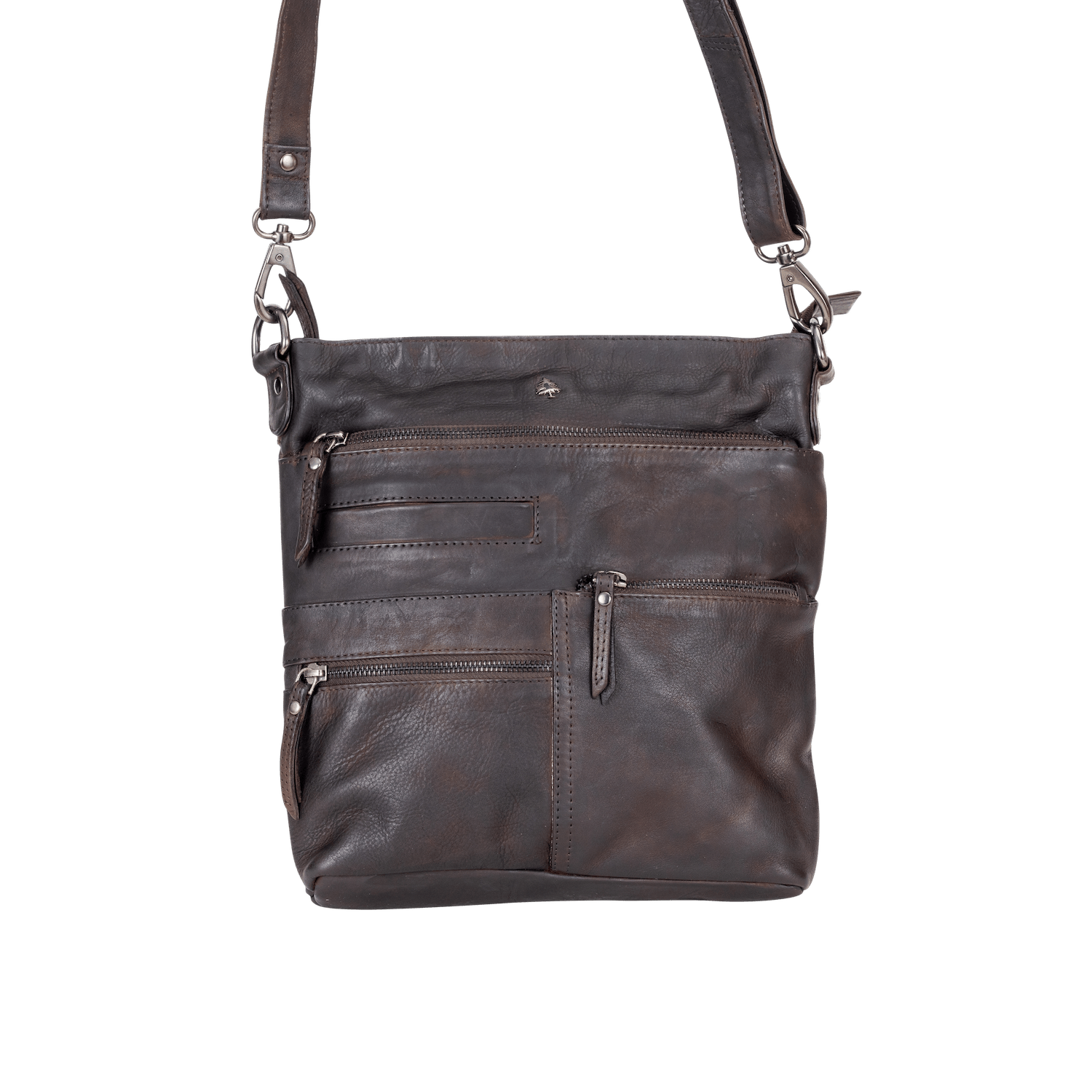 Greenwood Leather Shoulder Bag Liane -  Brown
