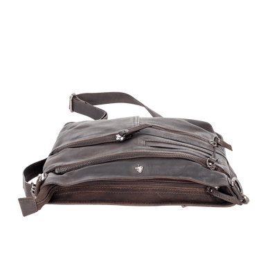 Greenwood Leather Shoulder Bag Liane - Brown - Greenwood Leather