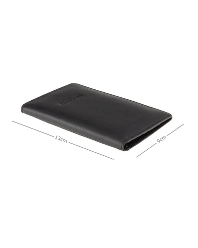 Guardian Leather RFID Passport Holder — Jet Black - Greenwood Leather