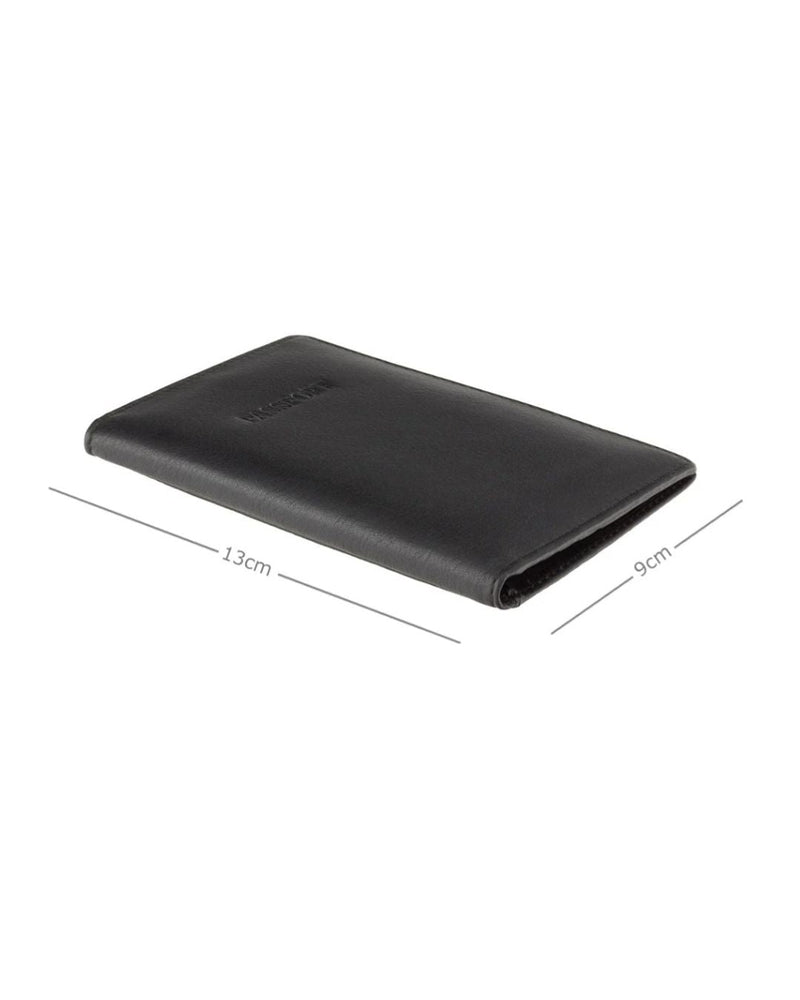 Guardian Leather RFID Passport Holder — Jet Black - Greenwood Leather