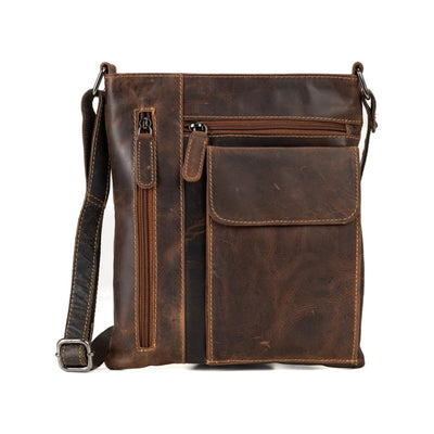 Ladies Cross Body Leather Bag Lucy Sandal - Greenwood Leather