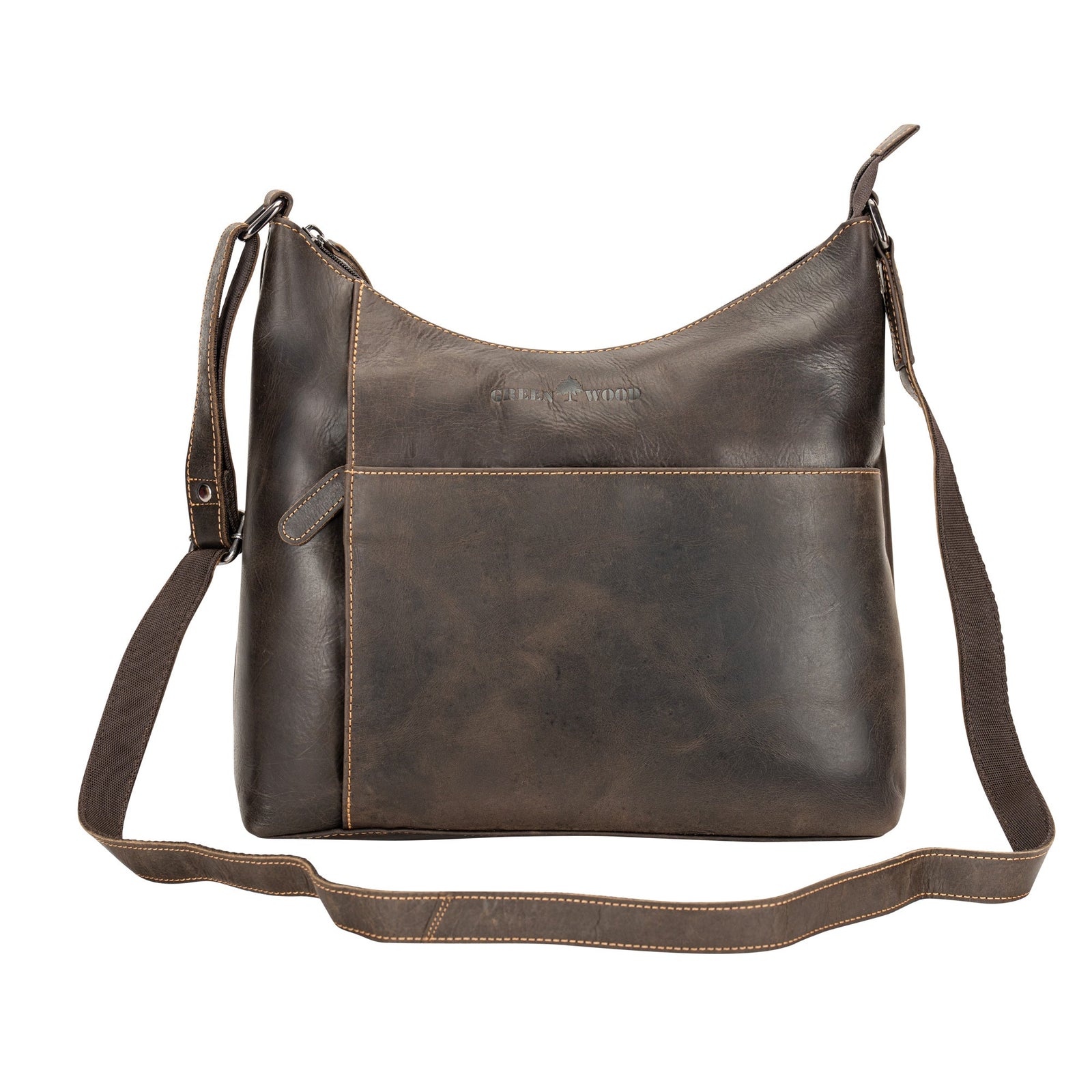 Ladies Shoulder Bag Layla - Greenwood Leather