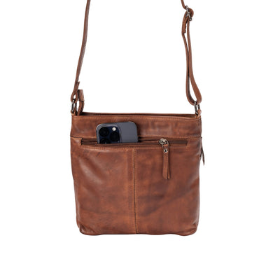 Leather Shoulder Bag Hazel - Greenwood Leather
