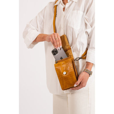 Leather Shoulder Bag Ivy - Greenwood Leather