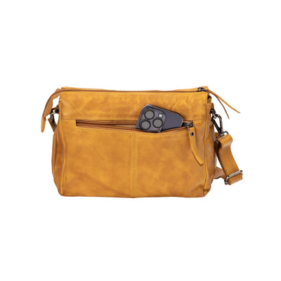 Leather Shoulder Bag June - Greenwood Leather