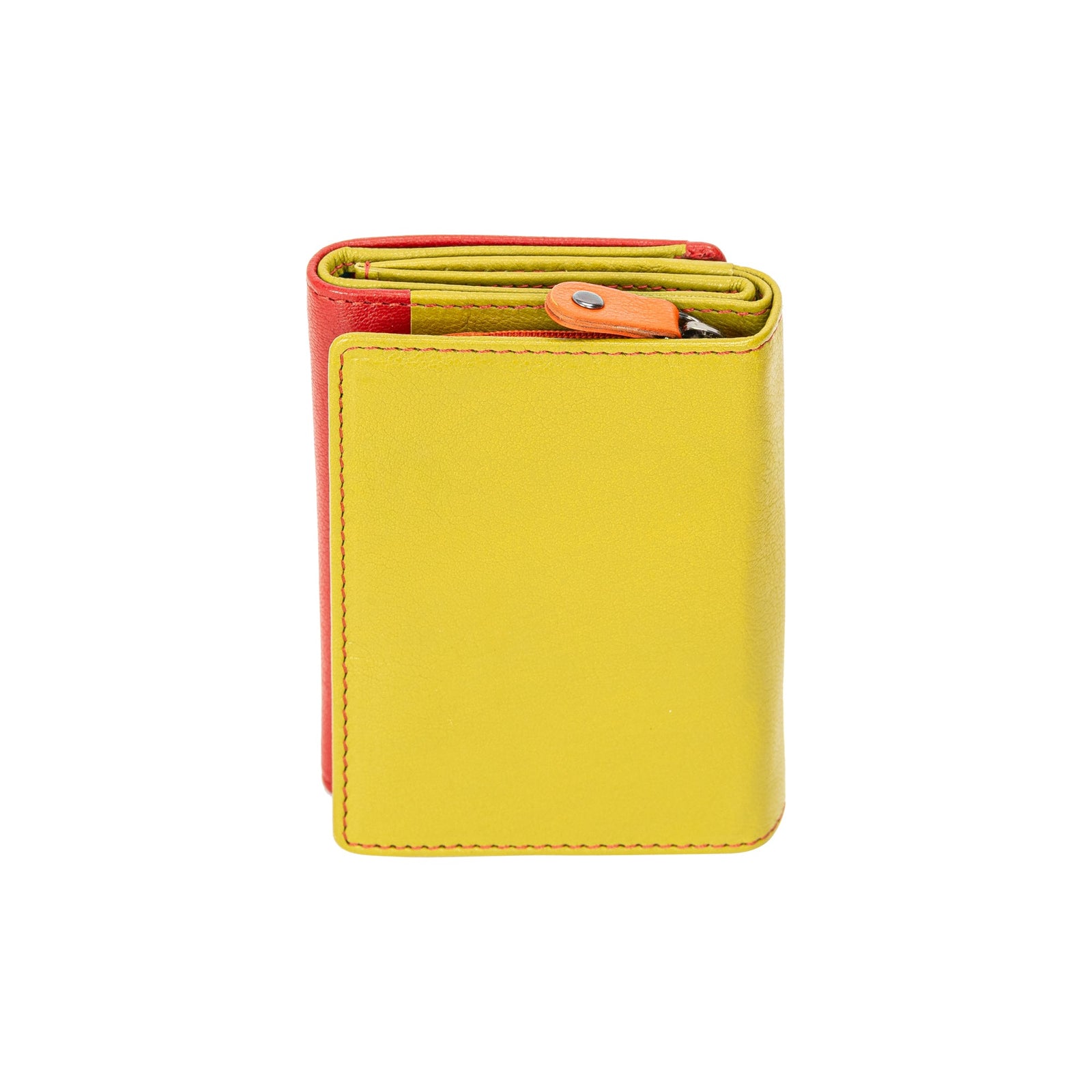 Leather Small Zip Wallet Viola - Greenwood Leather