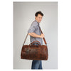 Leather Overnight Travel Bag Wilson - Sandal - Greenwood Leather