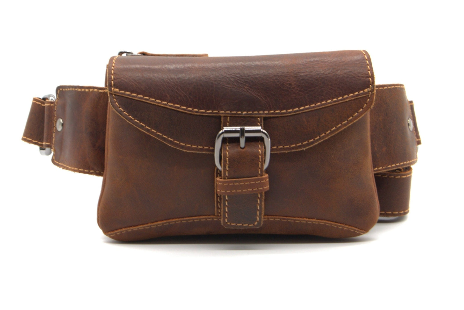 Leather Women Waist Pack Jax - Sandel - Greenwood Leather