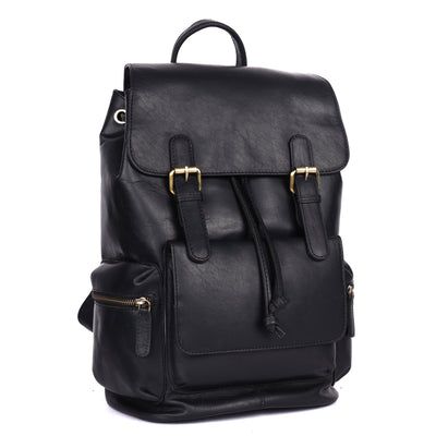 MIDLAND LEATHER BACKPACK - Unisex - Greenwood Leather