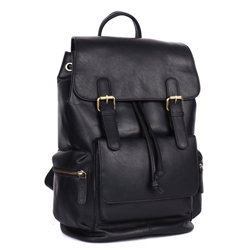 MIDLAND LEATHER BACKPACK - Unisex