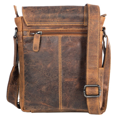 Mini - Messenger Henry - Camel - Unisex - Greenwood Leather