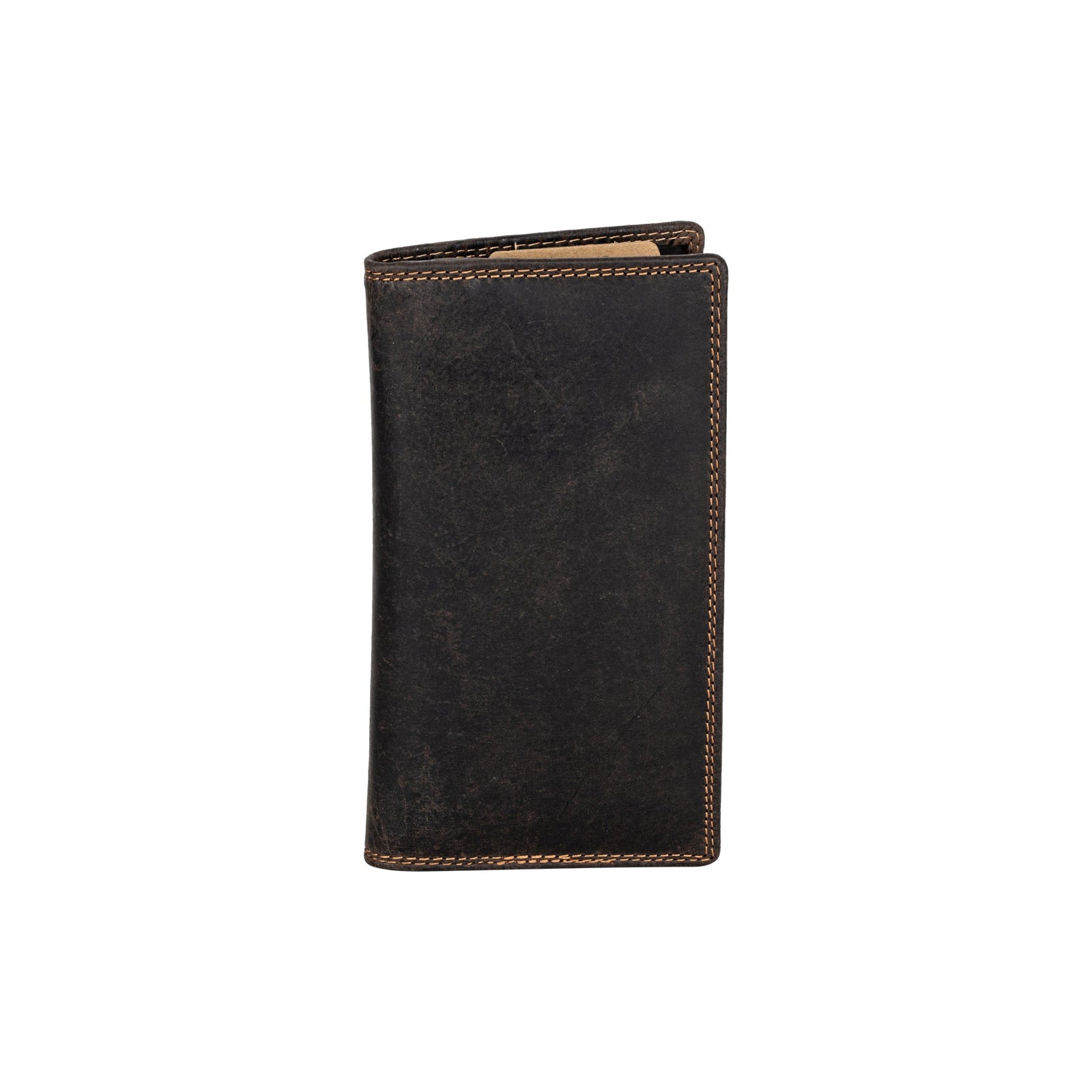 Monika Ridge RFID Travel Wallet Brown - Greenwood Leather