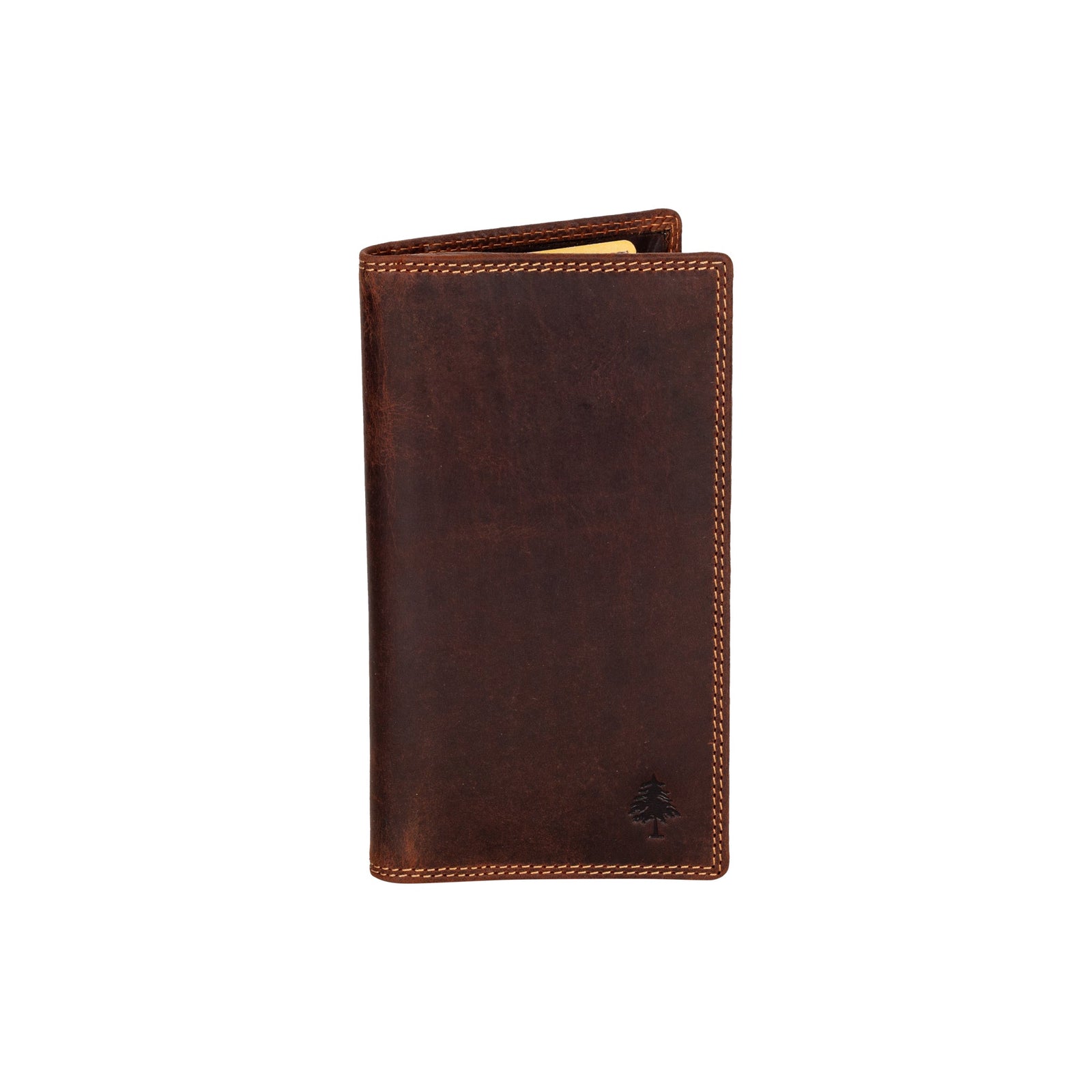 Monika Ridge RFID Travel Wallet Sandal - Greenwood Leather