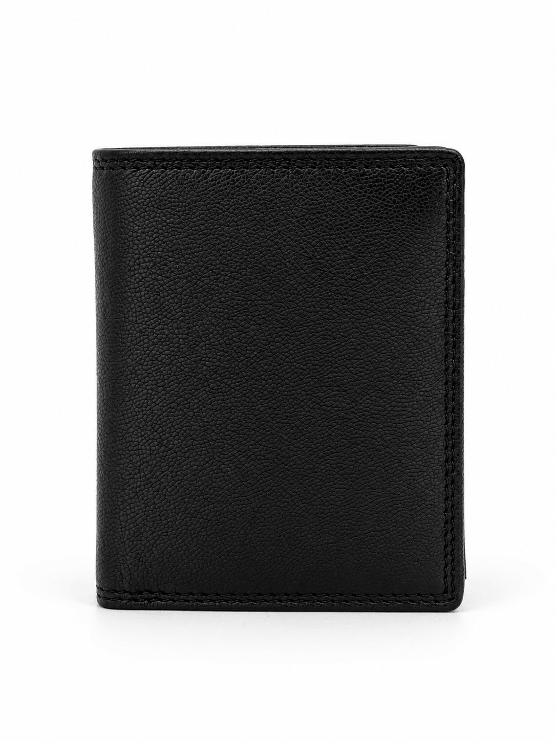 RFID Leather Wallet Melton - Black - Greenwood Leather