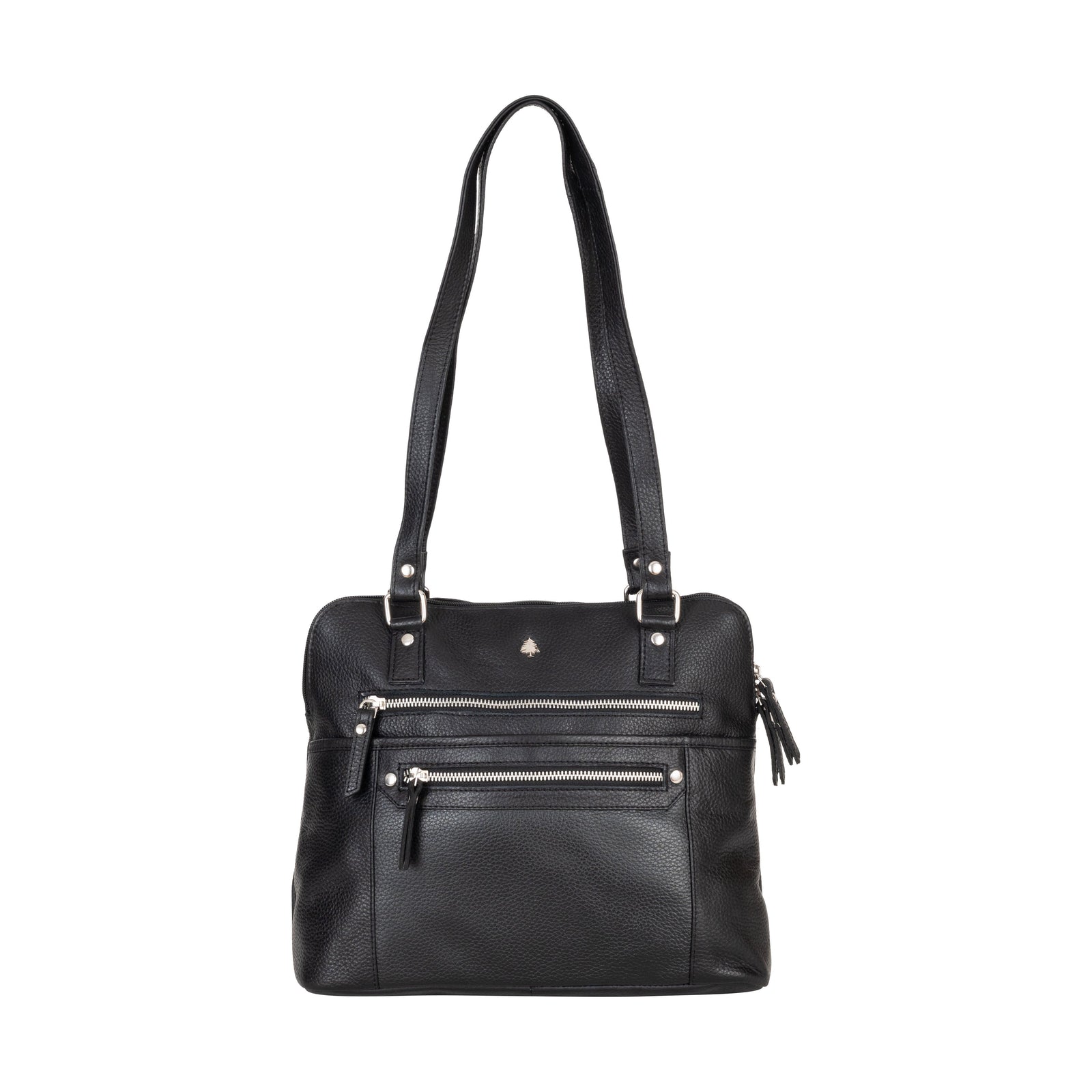 Arden Leather Tote – Black Work & Travel Bag - Greenwood Leather